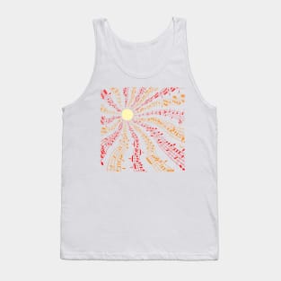 Music Brightens the World Tank Top